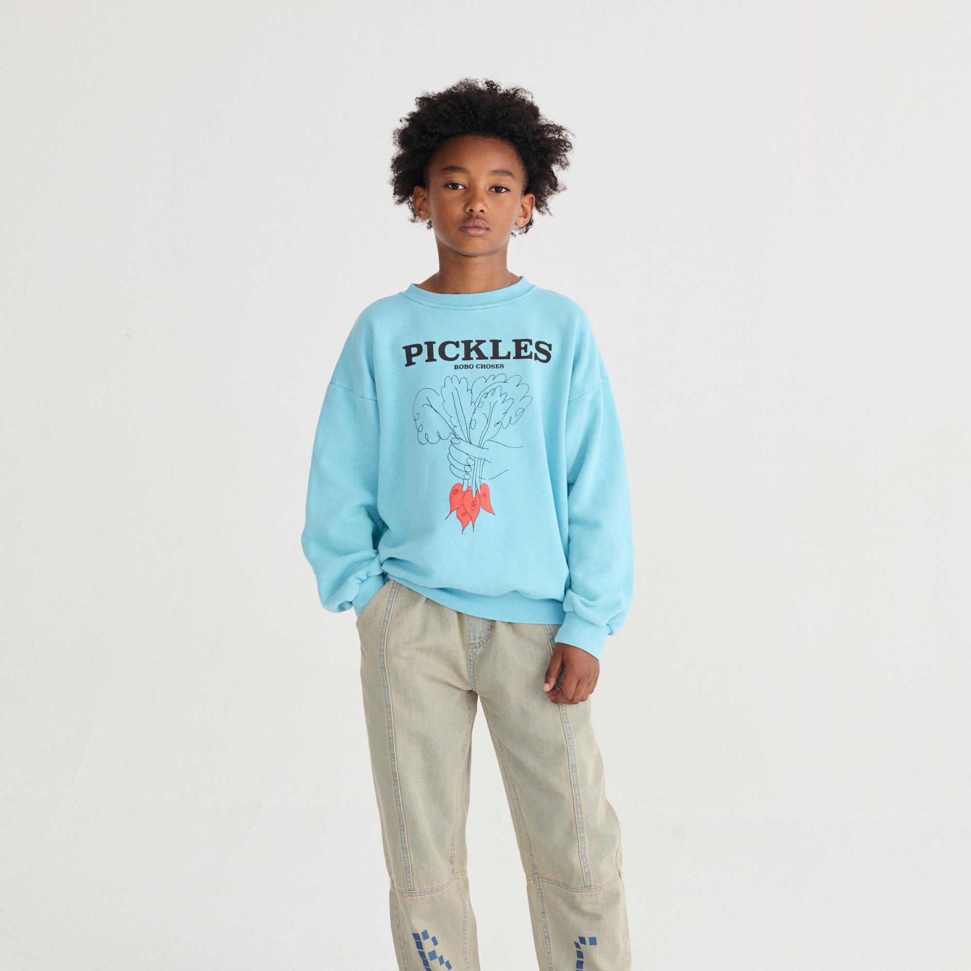 BOBO CHOSES BUNCH OF VEGETABLES SWEATSHIRT