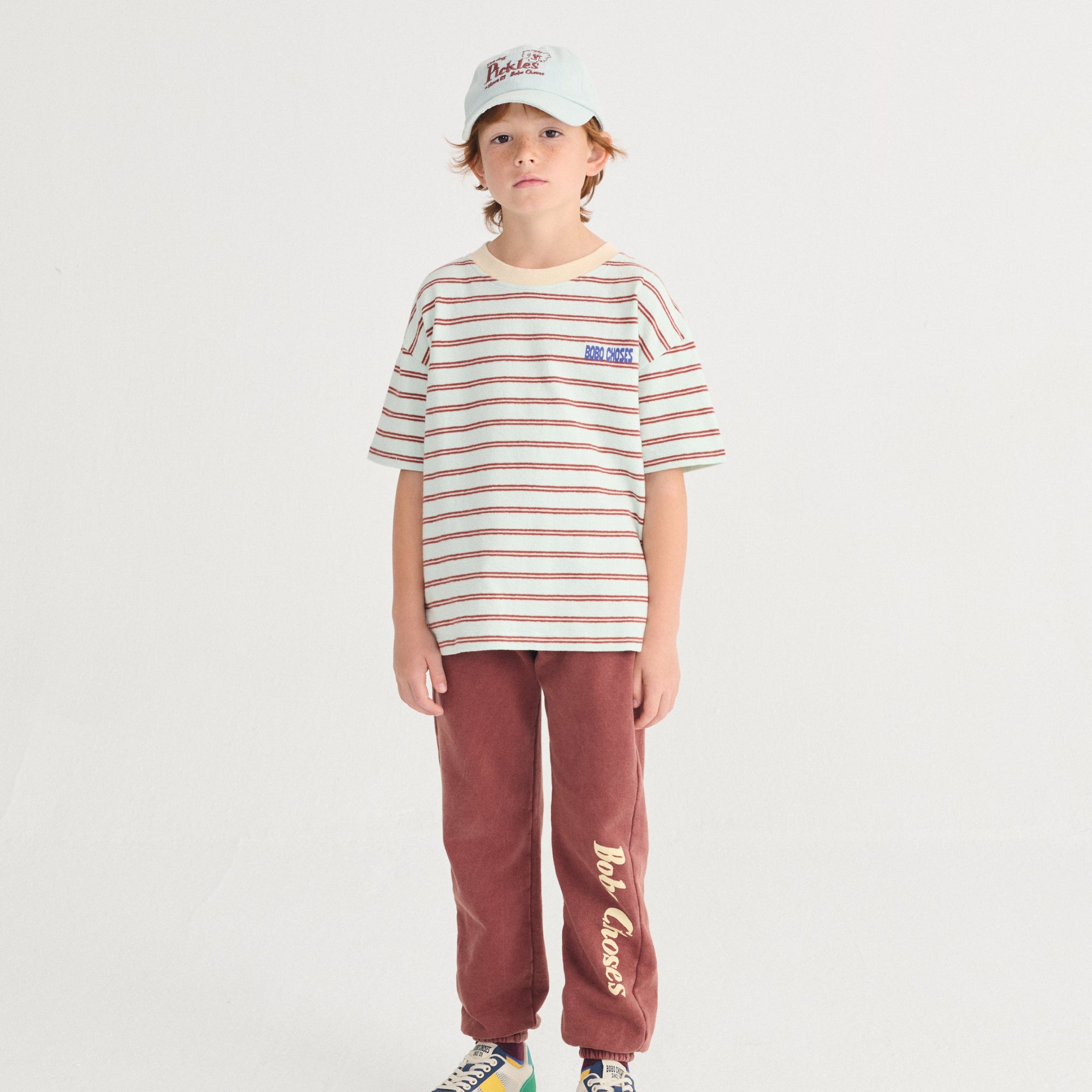 BOBO CHOSES JOGGING PANTS: BROWN