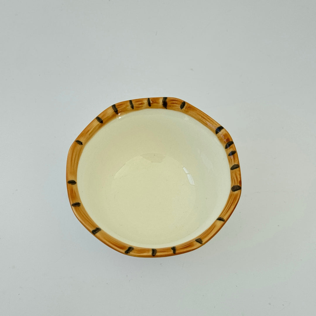 BAMBOO CERAMIC BOWL