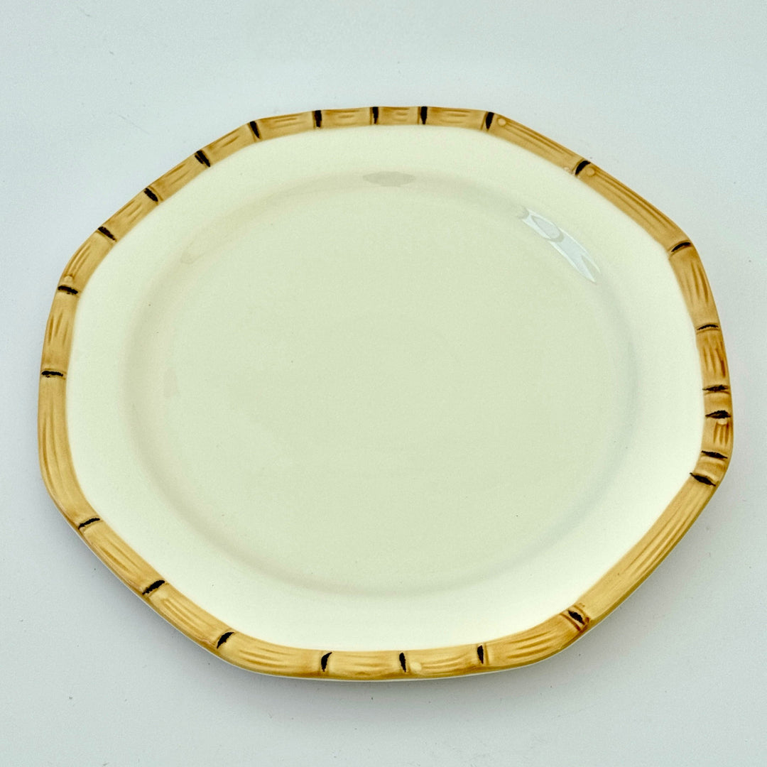 BAMBOO CERAMIC PLATTER