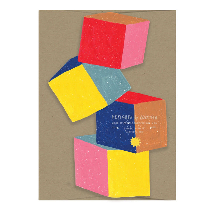 ISATOPIA BABY CUBES CARD
