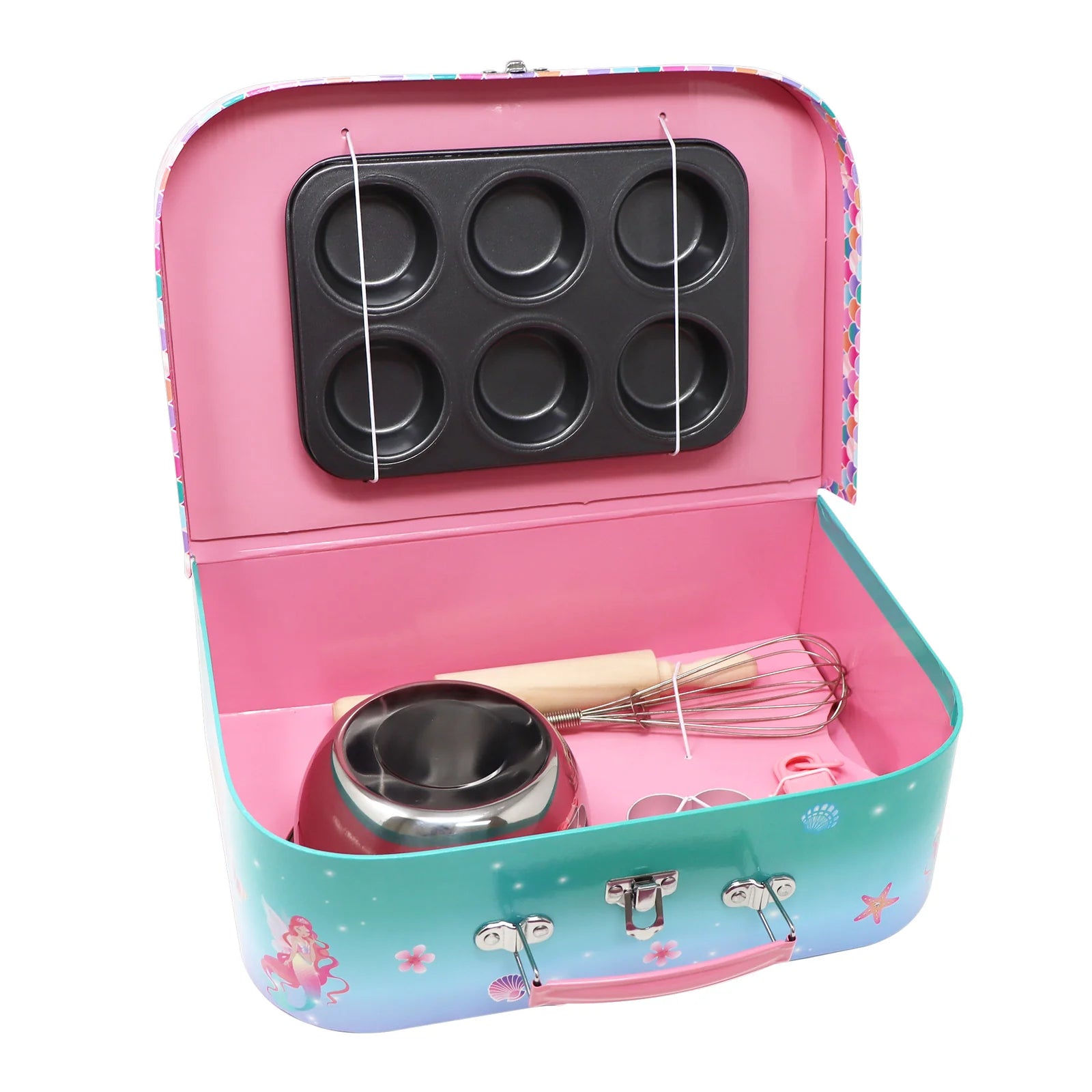 SHIMMERING MERMAID  KIDS BAKING SET