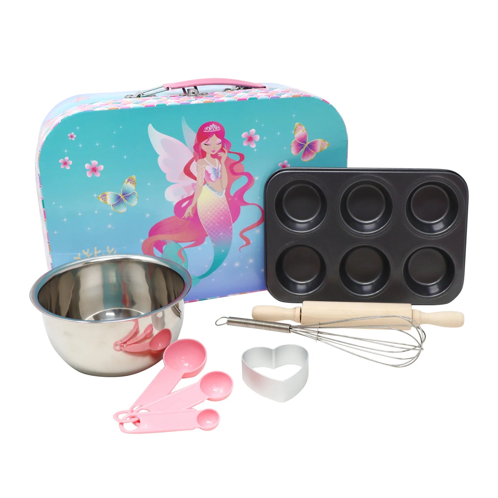 SHIMMERING MERMAID  KIDS BAKING SET