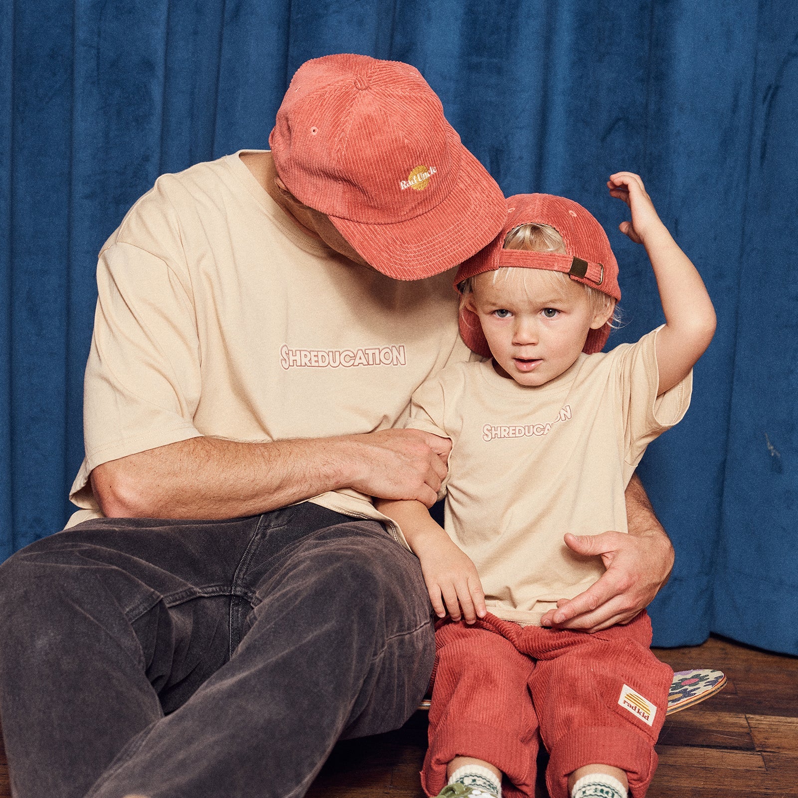 BANABAE SHREDUCATION KIDS ORGANIC COTTON TEE: TAN