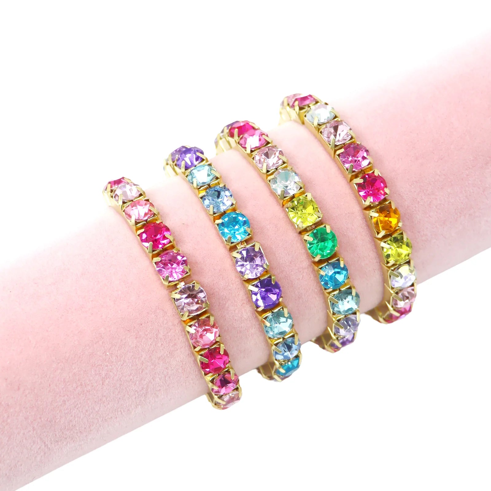 LUXURY BEJEWELLED BRACELET: LRG GEM