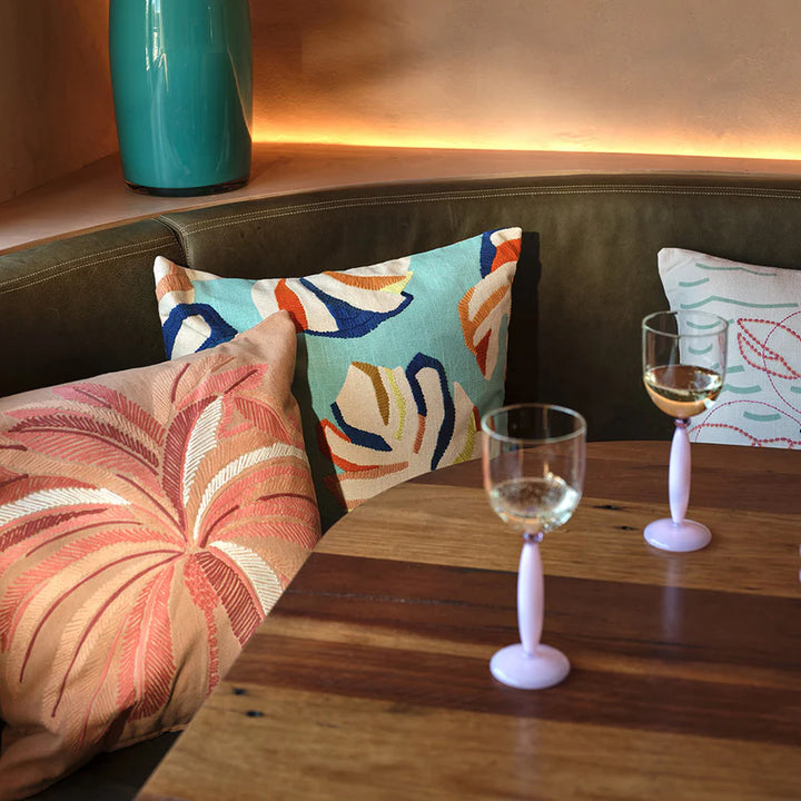 BEN DAVID BY KAS KYOTO WINE GLASS PAIR: PINK