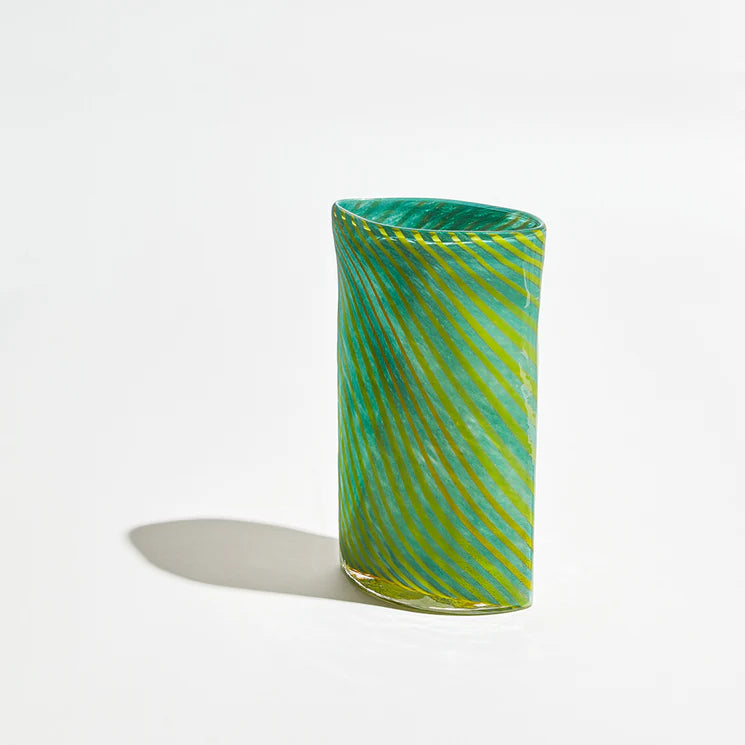 BEN DAVID BY KAS MAXIME TALL VASE: GREEN