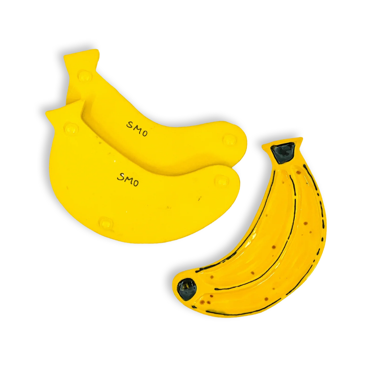 SMO CERAMICS BANANA DISH