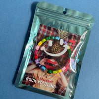 ROGER BFF BLING HEART BRACELET