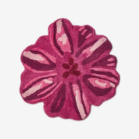 BONNIE AND NEIL MEADOW BATH MAT: PINK