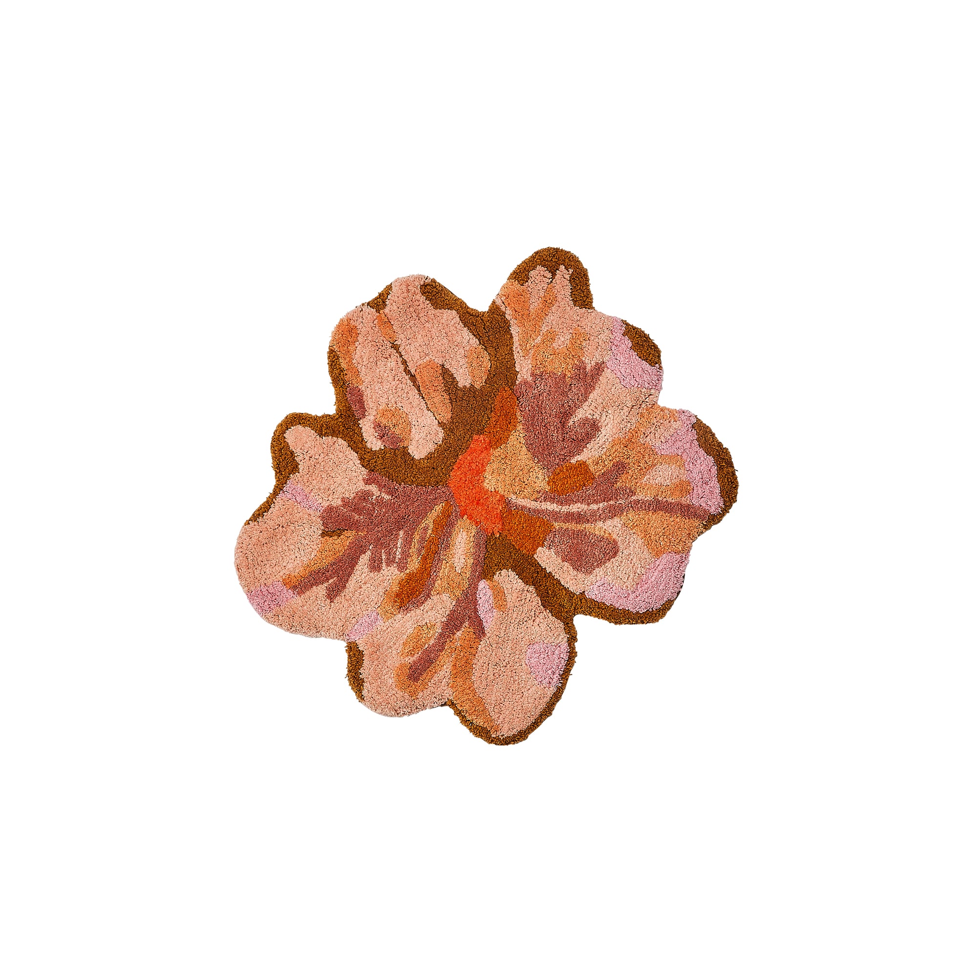 BONNIE AND NEIL MINI TULIP BATH MAT: TAN