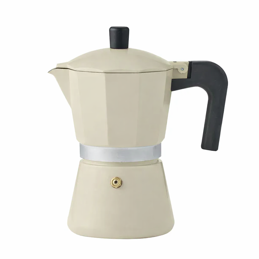 NERO STOVETOP ESPRESSO MAKER: IVORY