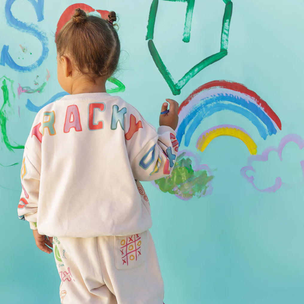 SMALL SWIM CLUB TRACKY DACKS SET: WHITEBOARD