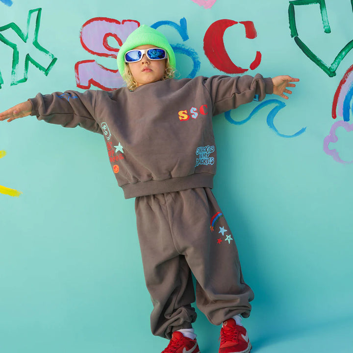 SMALL SWIM CLUB TRACKY DACKS SET: BLACKBOARD