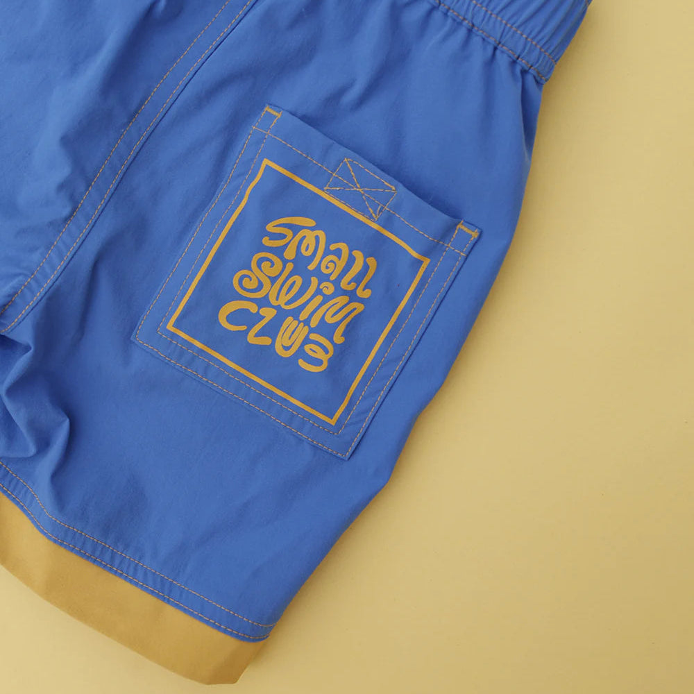 SMALL SWIM CLUB BLUE BOARDIES