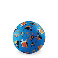 TIGER TRIBE: 5 INCH PLAYGROUND BALL: CONSTRUCTION (BLUE)