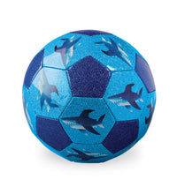 TIGER TRIBE GLITTER SOCCER BALL: SHARK CITY (SIZE 3)
