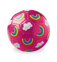 TIGER TRIBE GLITTER SOCCER BALL: RAINBOW (SIZE 3)