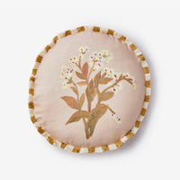 BONNIE AND NEIL FORGET ME NOT ROUND CUSHION: CARAMEL/50CM