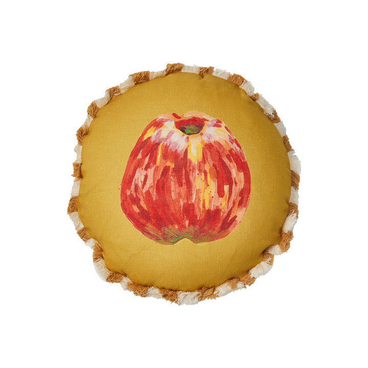 BONNIE AND NEIL APPLE ROUND CUSHION: 45CM