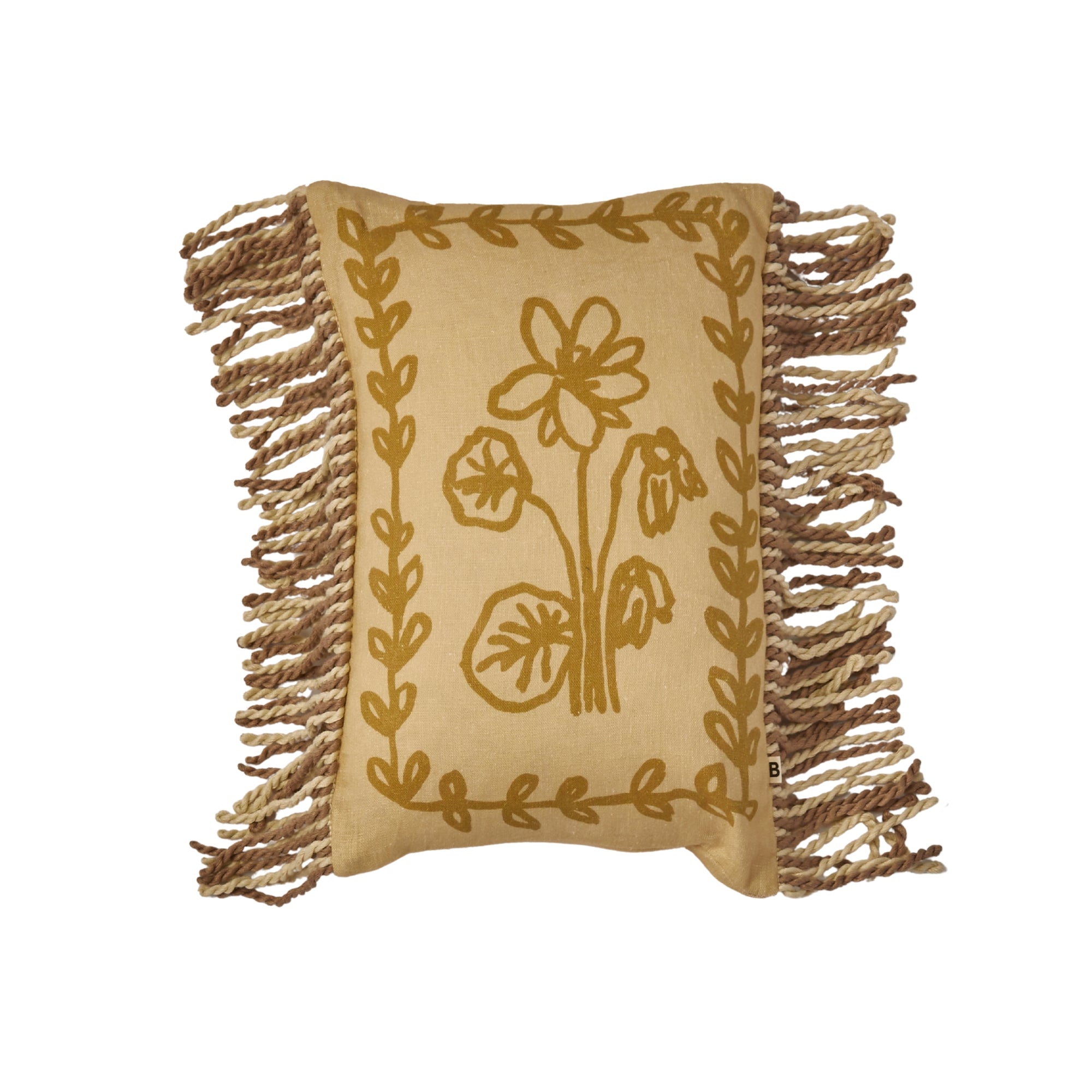 BONNIE AND NEIL PETRA CUSHION: WHEAT/ 40X30CM