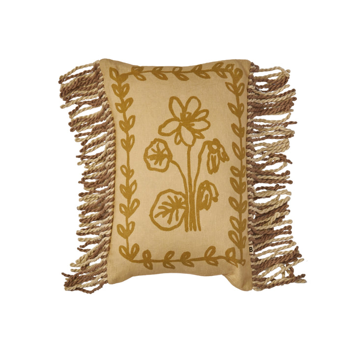 BONNIE AND NEIL PETRA CUSHION: WHEAT/ 40X30CM