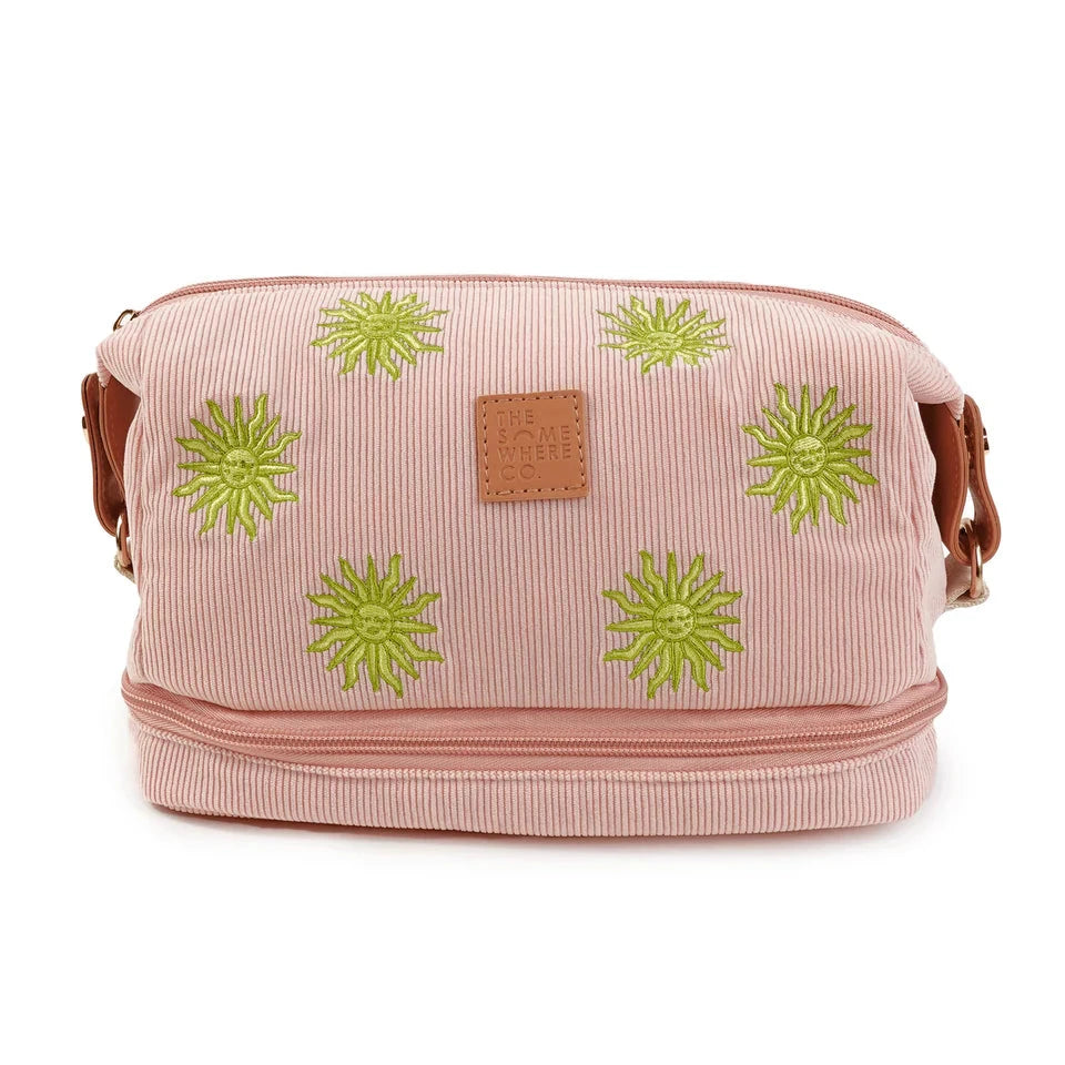 THE SOMEWHERE CO COSMETIC BAG: SOLEIL