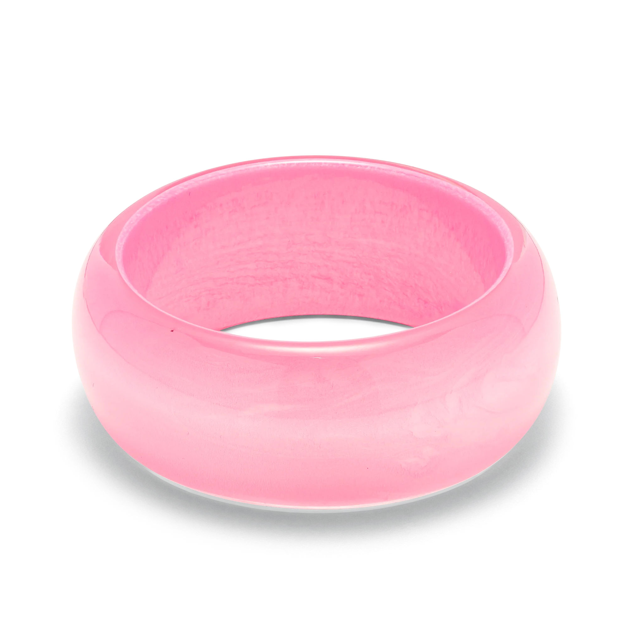 CRYSTAL HAZE JELLY BANGLE: PINK