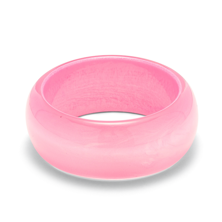 CRYSTAL HAZE JELLY BANGLE: PINK