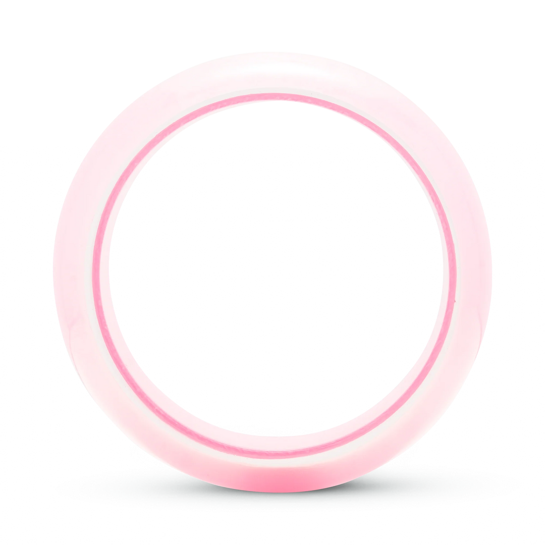 CRYSTAL HAZE JELLY BANGLE: PINK