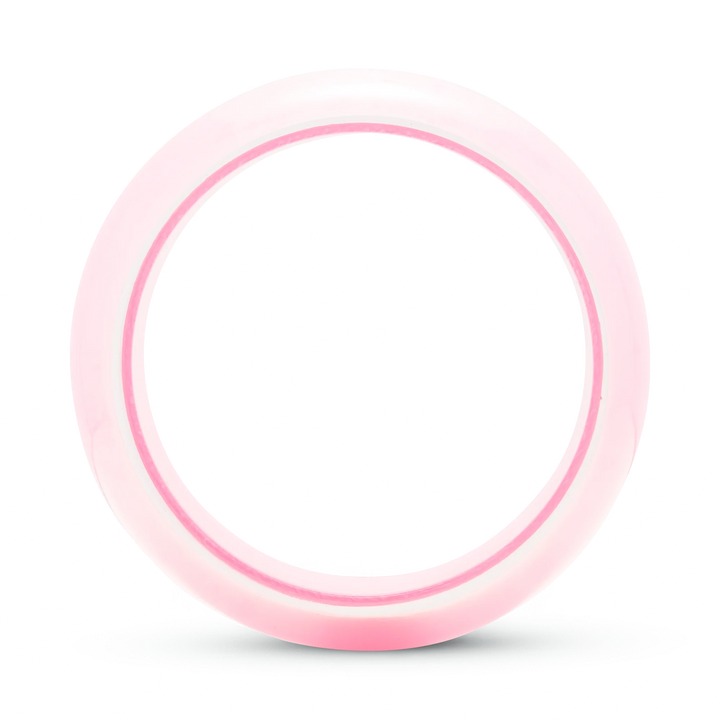 CRYSTAL HAZE JELLY BANGLE: PINK
