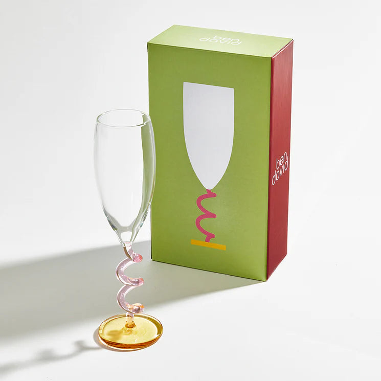 BEN DAVID BY KAS CHARLOTTE CHAMPAGNE FLUTE PAIR