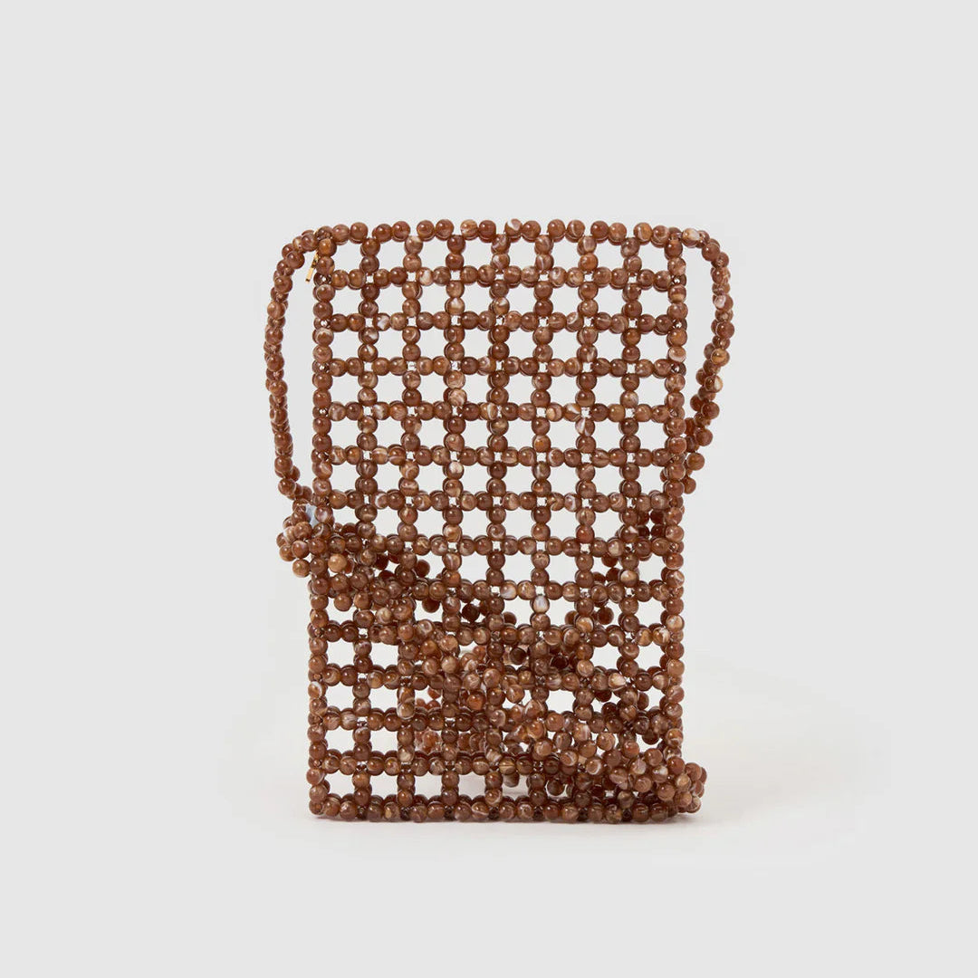 ARMS OF EVE COACHELLA PHONE BAG: NATURAL