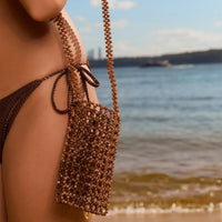 ARMS OF EVE COACHELLA PHONE BAG: NATURAL