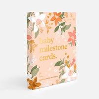 FOX & FALLOW BABY MILESTONE CARDS: FLORAL