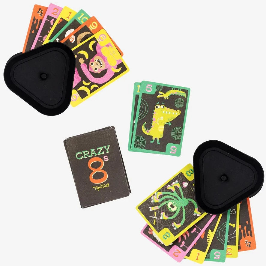 TIGER TRIBE CRAZY 8S AND GO FISH CARD GAME SET