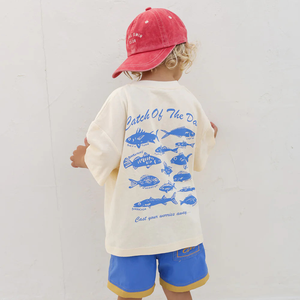 SMALL SWIM CLUB CATCH OF THE DAY SHIRT