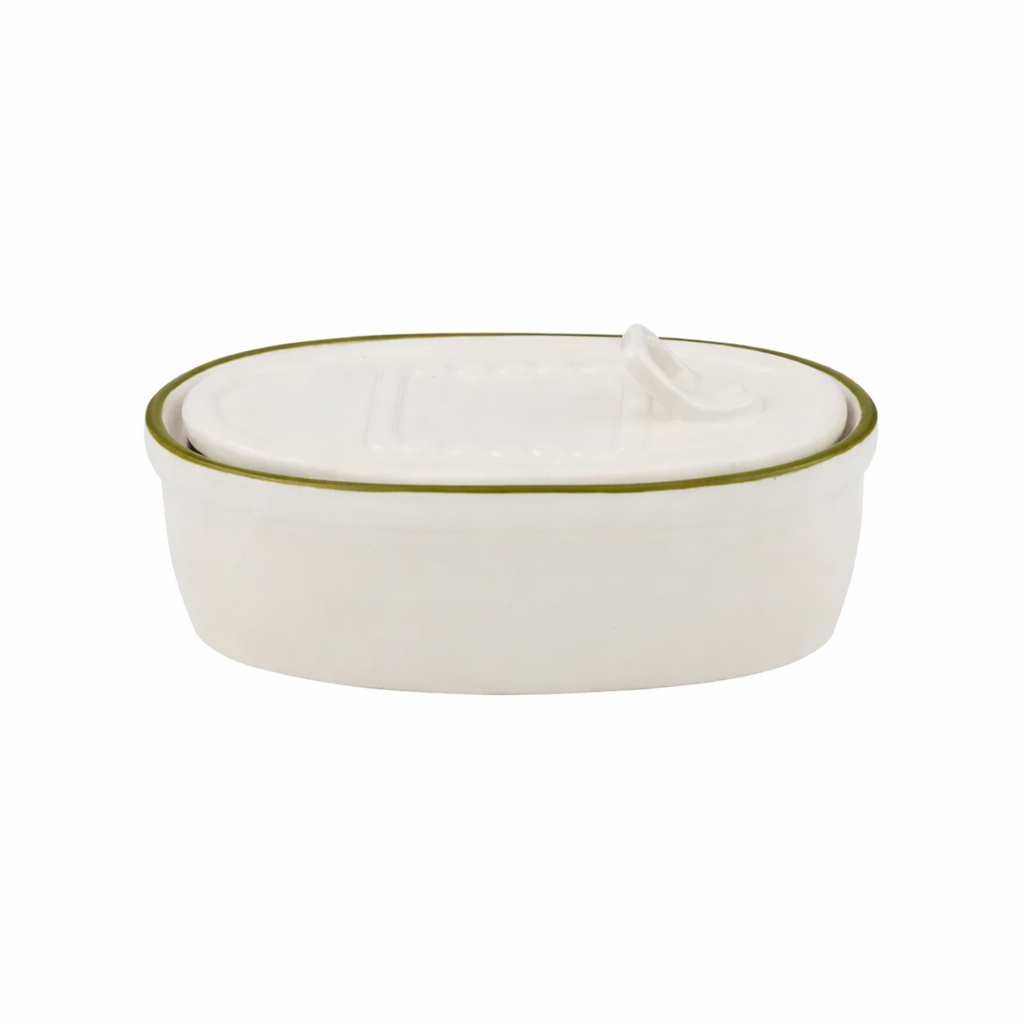 LATTA CERAMIC TIN: OLIVE