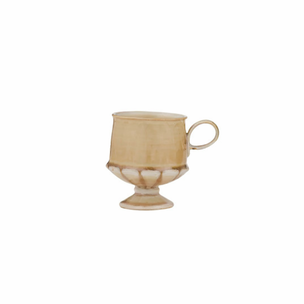 RIMINI CERAMIC MUG: CARAMEL