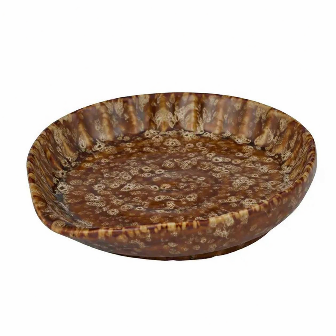 STUDIO CERAMIC SPOON REST: COCOA