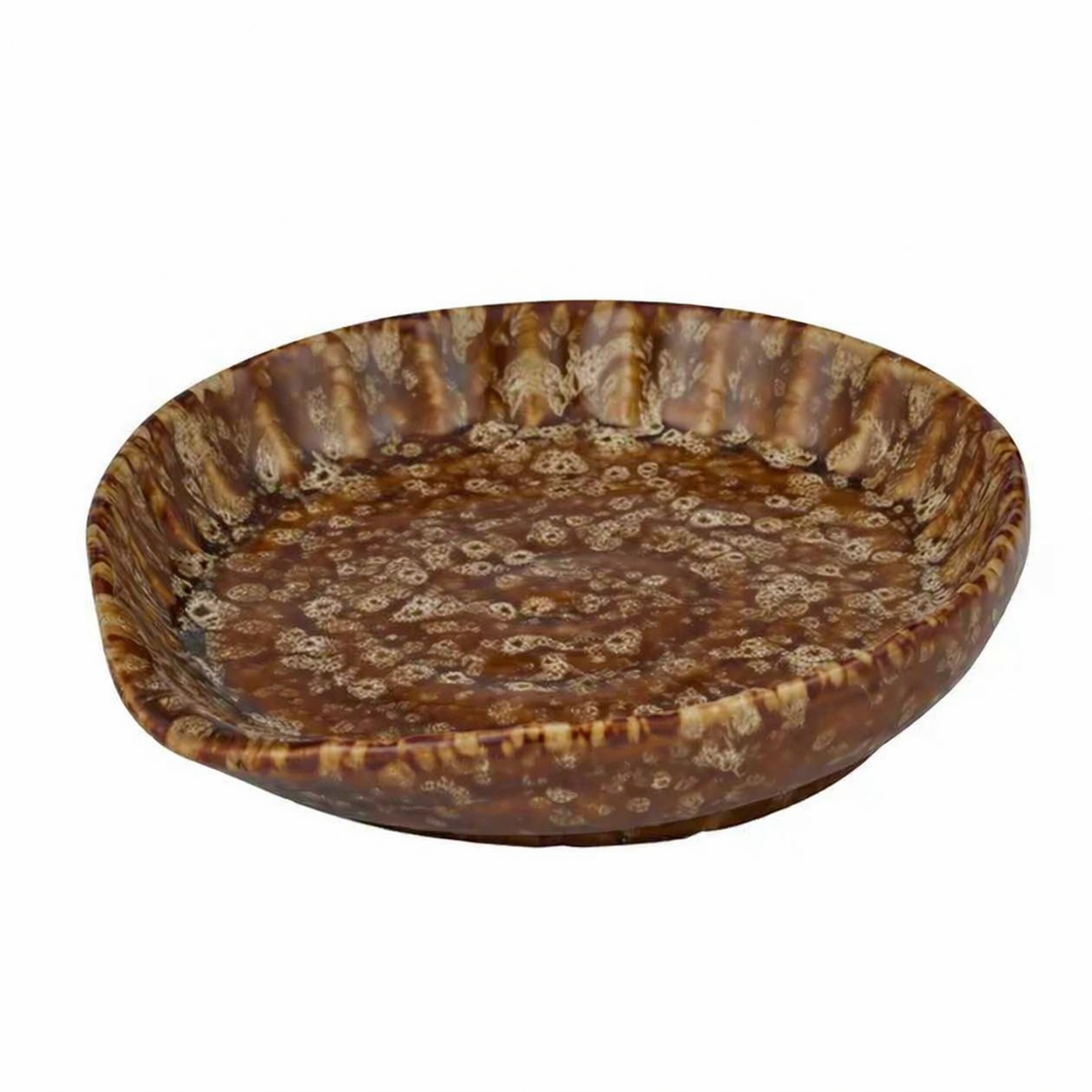 STUDIO CERAMIC SPOON REST: COCOA