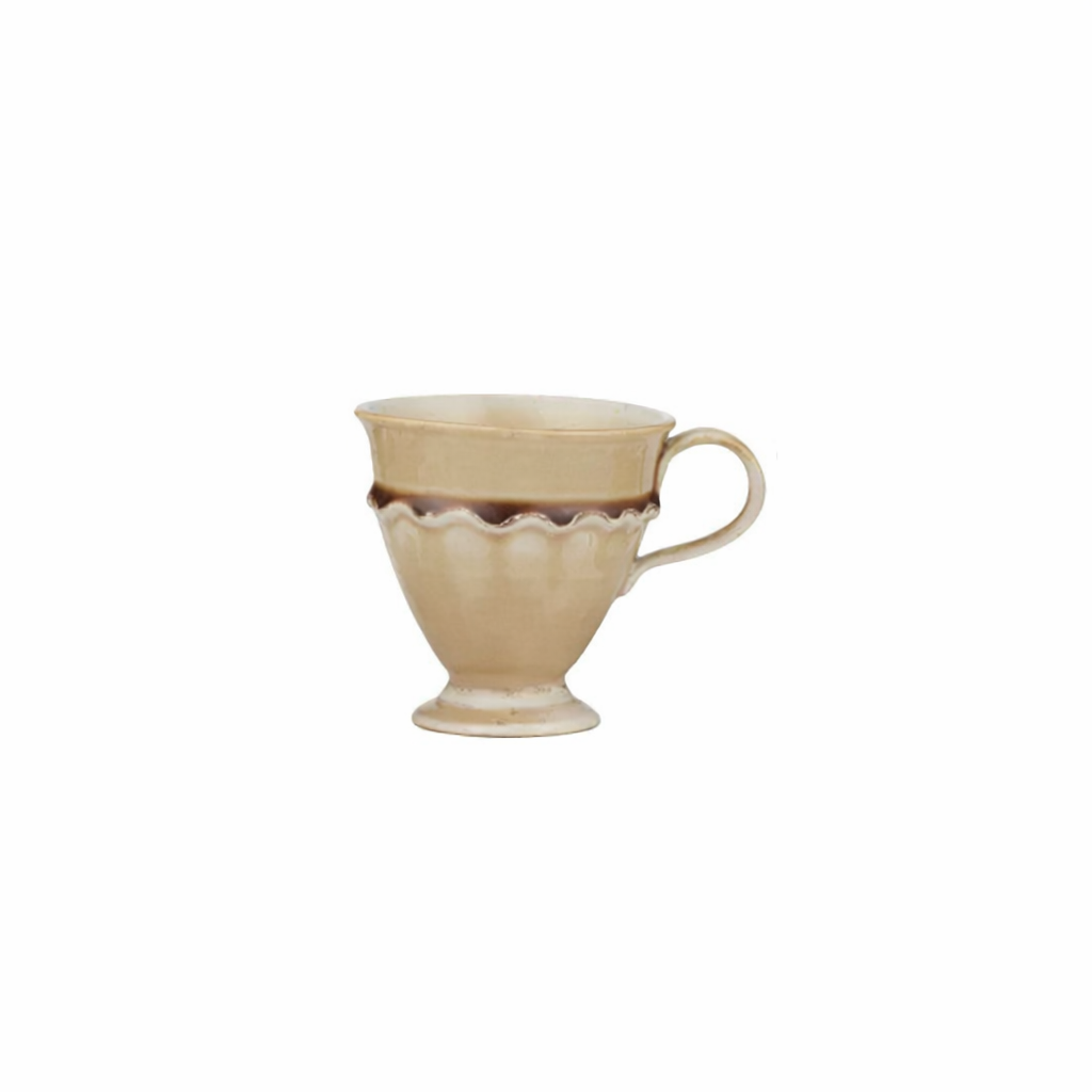 RIMINI CERAMIC MUG: CARAMEL