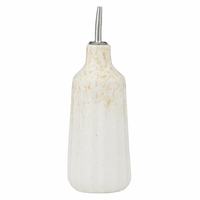 STUDIO CERAMIC OIL BOTTLE: NOUGAT