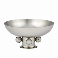 WYLIE S/STEEL SERVING BOWL: LRG