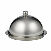 WYLIE S/STEEL BUTTER DISH