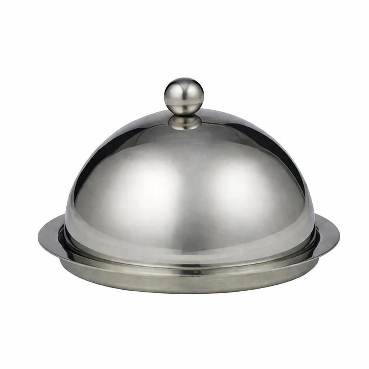 WYLIE S/STEEL BUTTER DISH