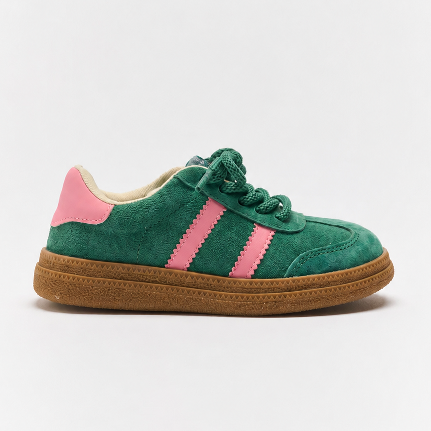 WALNUT MELBOURNE LUCA SNEAKER: GREEN