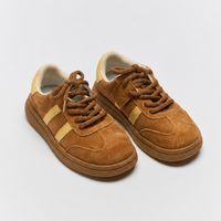 WALNUT MELBOURNE LUCA SNEAKER: TAN