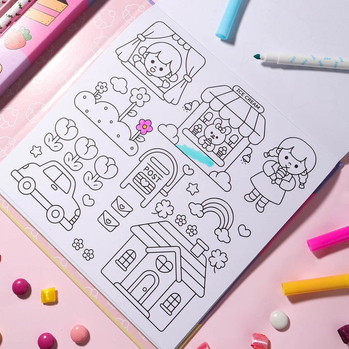 JOURNEY OF SOMETHING KAWAII CLUB COLOURING KIT