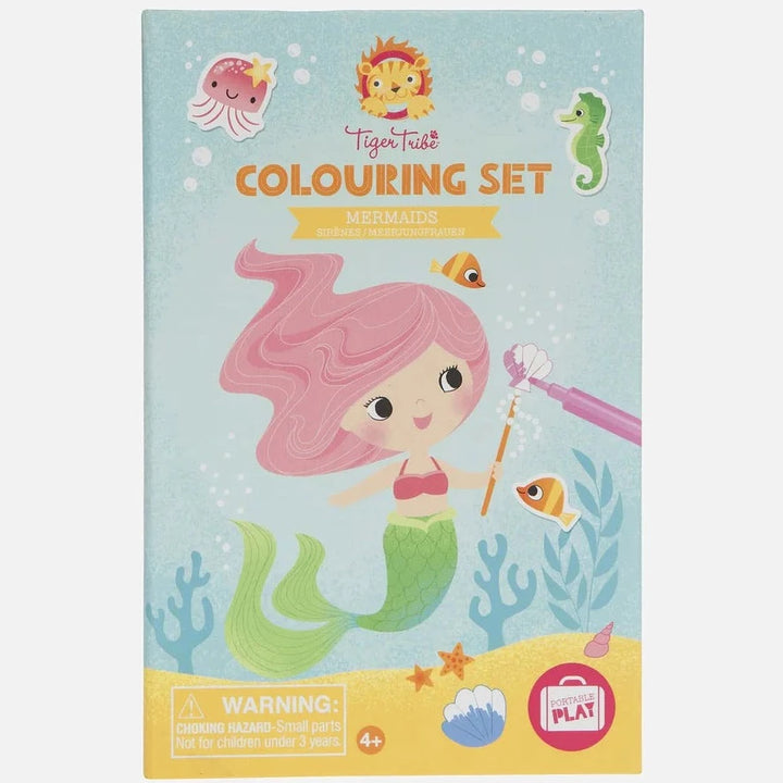 TIGER TRIBE COLOURING SET: MERMAIDS